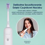ZENT® SoniQ+ Szczoteczka soniczna, rotacyjna z ruchem obrotowym 60°