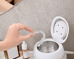 Aparat retencyjny wkładany do ZENT® Ultrasonic Cleaner – Myjka Ultradźwiękowa