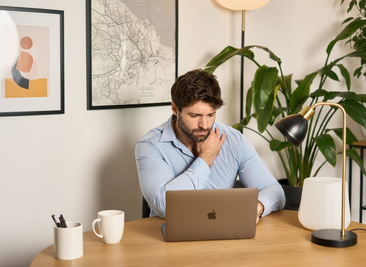 Ergonomia pracy zdalnej – jak zapobiec bólowi pleców?