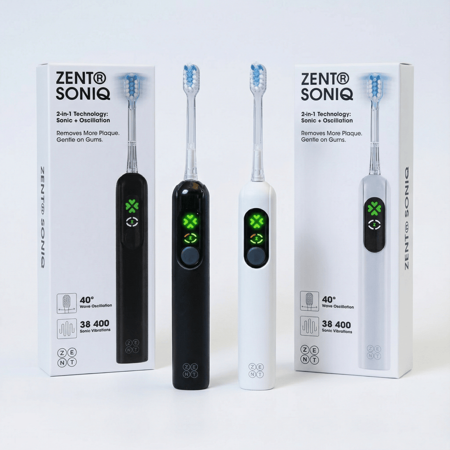 ZENT® Zestaw Duo Szczoteczki SoniQ