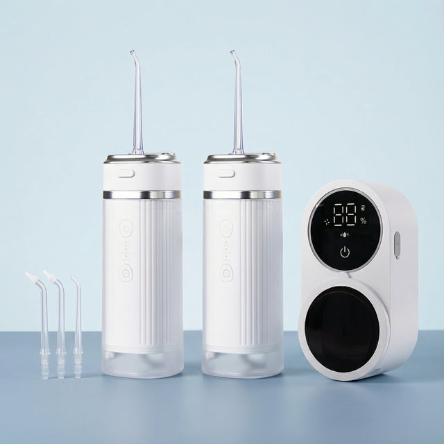 Zestaw ZENT® DuoCare Set (2x irygator, uchwyt do dezynfekcji)