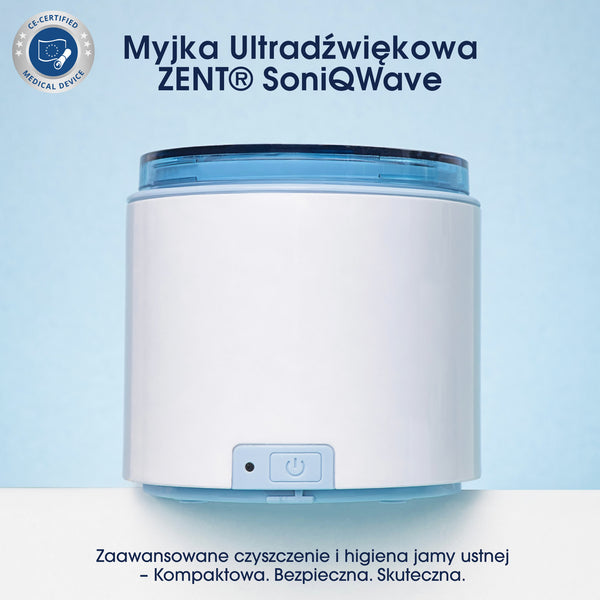 ZENT® SoniQWave – Profesjonalna Myjka Ultradźwiękowa