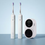 Zestaw ZENT® DuoCare Set (2x szczoteczka, uchwyt do dezynfekcji)