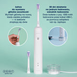 ZENT® SoniQ+ Szczoteczka soniczna, rotacyjna z ruchem obrotowym 60°