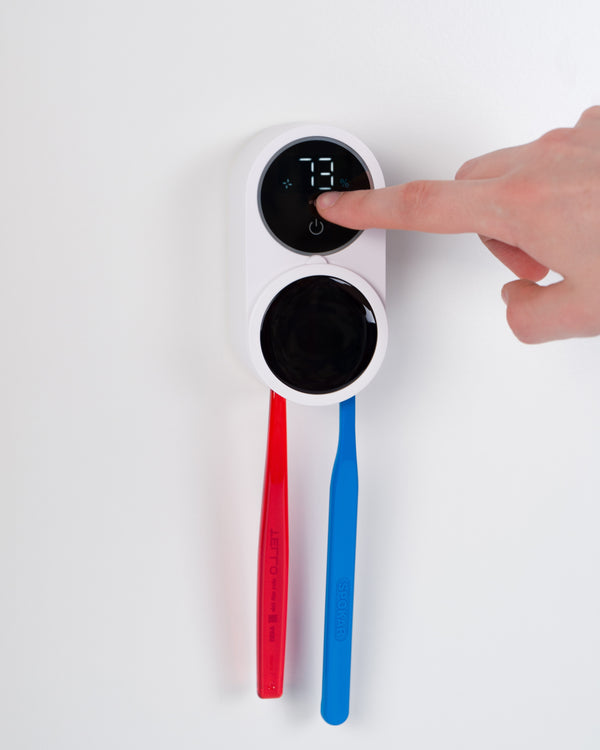 ZENT® Uveo Duo Uchwyt UV i sterylizator do szczoteczek do zębów
