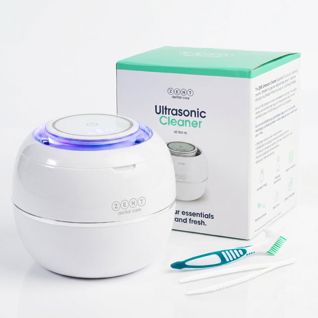 Myjka ultradźwiękowa do protez, retainerów, aparatów ZENT® Ultrasonic Cleaner