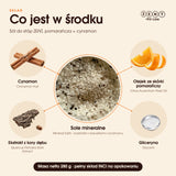 ZENT Sól do stóp pomarańcza + cynamon 280g
